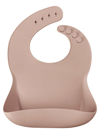 Basics Silikon Önlüğü Bubble Beige