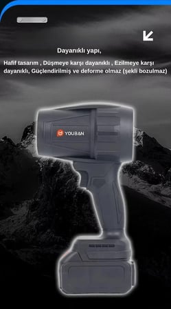 XP-3815 DryFlow Hava Üfleyici Fan, Yaprak Üfleme, Araba ,Cam ,Su Lekeleri Kurulama Fanı Makinesi