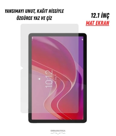 Lenovo Idea Tab Plus 9H Mat Ekran Koruyucu