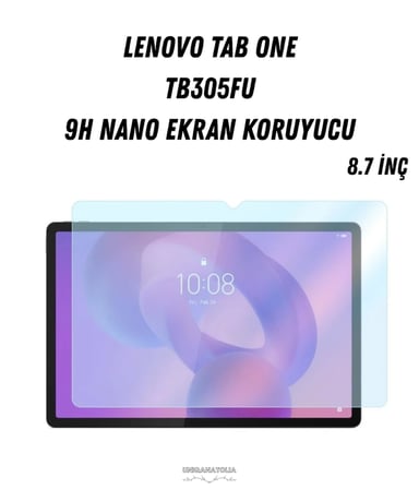 Lenovo Tab One (TB305FU) 9H Nano Ekran Koruyucu