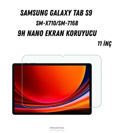 Samsung Galaxy Tab S9 [SM-X710 / SM-X716B] Nano Ekran Koruyucu
