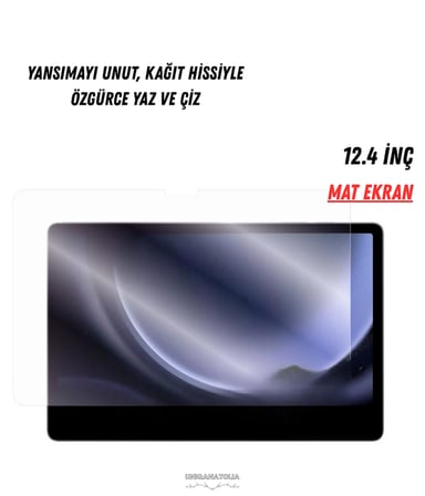 Samsung Galaxy Tab S10+ (Plus) [SM-X820 / SM-X826B] Mat Ekran Koruyucu