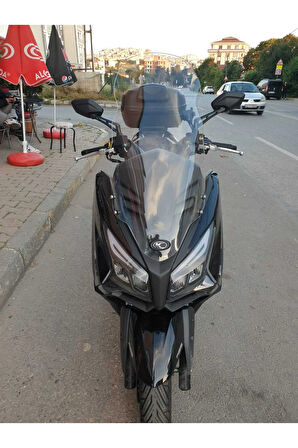 Kymco Xtown 250 İ Siperlik Ön Cam 2020 2024 Model 83cm Şeffaf Renkli 4mm UZUN CAM