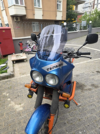 MOTOCAM Yamaha Tenere XT 660 Z Siperlik Ön Cam 1991-1999 Model 36cm Füme Renkli 4mm