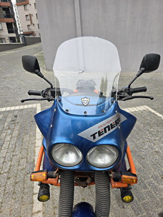 MOTOCAM Yamaha Tenere XT 660 Z Siperlik Ön Cam 1991-1999 Model 36cm Şeffaf Renkli 4mm