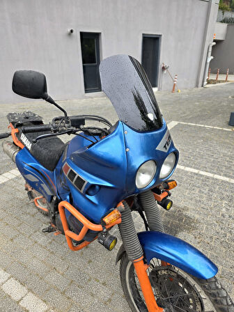 MOTOCAM Yamaha Tenere XT 660 Z Siperlik Ön Cam 1991-1999 Model 36cm Siyah Renkli 4mm