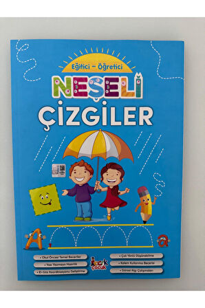 Neşeli Çizgiler Etkinlik Kitabı (1 Adet)