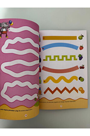 Neşeli Çizgiler Etkinlik Kitabı (1 Adet)