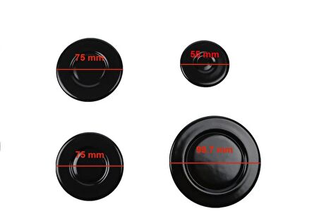 Termikel Ocak Gözü Bek Üst Şapka Set üstü Ocak Bek Başlık