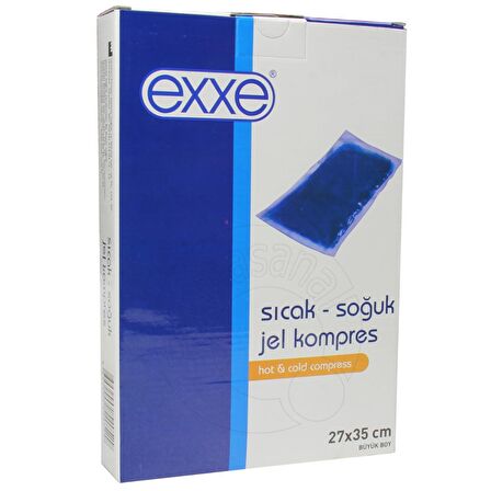 Exxe Sıcak-Soğuk Jel Kompress Büyük Boy 27x35 cm