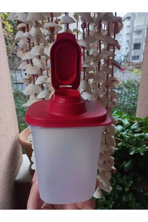 Çok amaçlı Sürahi 1 Litre Kırmızı ETİKET