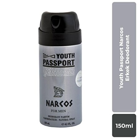 Narcos Pudrasız Erkek Sprey Deodorant 150 ml