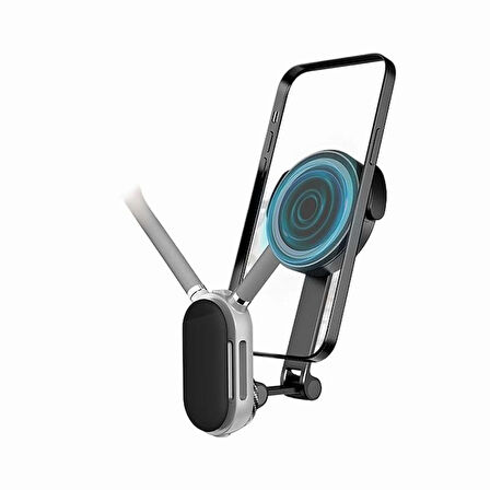 Boyun Telefon Tutucu Manyetik Telefon Tutucu Boyun Tripodu Eller Serbest 1 Şahıs Çekim 
