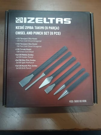 Keski Zımba Seti 6 Parça