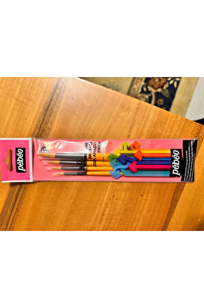 4 lü Yuvarlak Fırca Seti No:2,5,8,12