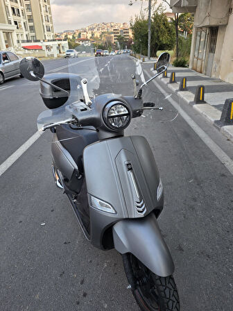 MOTOCAM Mondial Exon 125 Ön Cam 2023-2025 Model 39cm Şeffaf Renkli 4mm APARAT GÖNDERİLMEYECEK