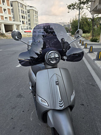 MOTOCAM Mondial Exon 125 Ön Cam 2023-2025 Model 39cm Siyah Renkli 4mm APARAT GÖNDERİLMEYECEK