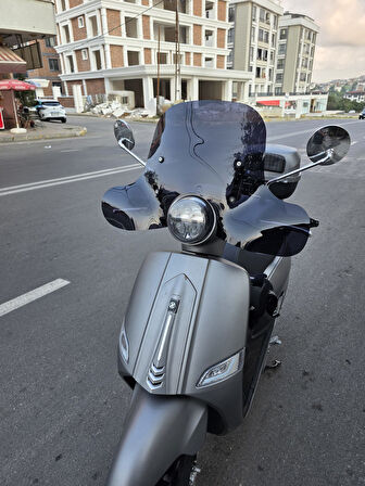 MOTOCAM Mondial Exon 125 Ön Cam 2023-2025 Model 39cm Siyah Renkli 4mm APARAT GÖNDERİLMEYECEK