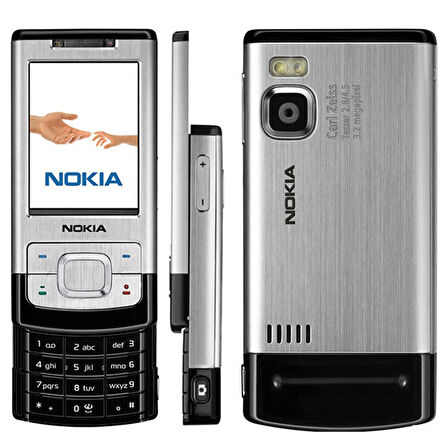 Nokia 6500 Slide Kızaklı Kapaklı Kameralı Tuşlu Cep Telefonu