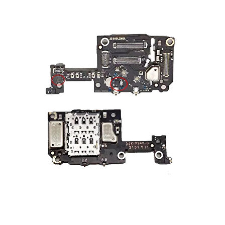 Xiaomi 12 Pro İle Uyumlu Şarj Bordu Soketi İthal 2201122