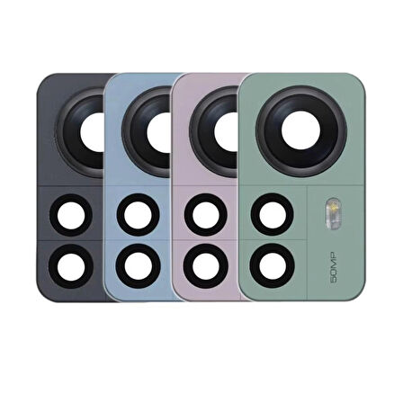 Xiaomi 12 Pro İle Uyumlu Kamera Camı İthal Full Set 50MP