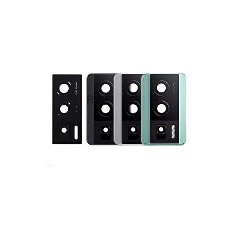 Poco F5 Pro İle Uyumlu Kamera Camı İthal Full Set