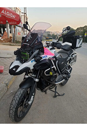 Bmw R1200 1250 GS 2013 2024 Model Yan Deflektör Rüzgarlık Pembe Renkli Çift