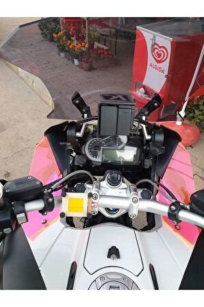 Bmw R1200 1250 GS 2013 2024 Model Yan Deflektör Rüzgarlık Pembe Renkli Çift