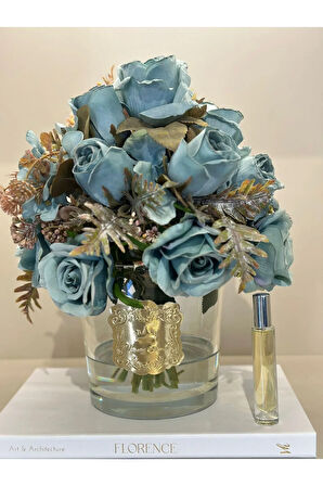 Yapay Güllü Lüx Vazo No:10