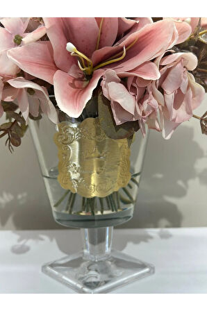 Yapay Güllü Lüx Vazo No:11