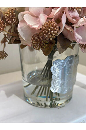 Yapay Güllü Lüx Vazo No:4