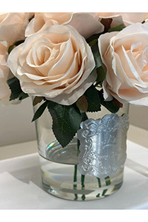 Yapay Güllü Lüx Vazo No:5