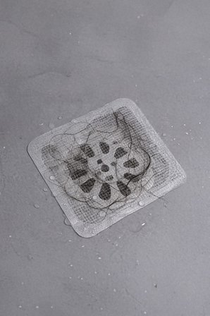 10'lu Yapışkanlı Banyo Duş Gider Süzgeci Saç Yakalayıcı Tıkanıklık Önleyici