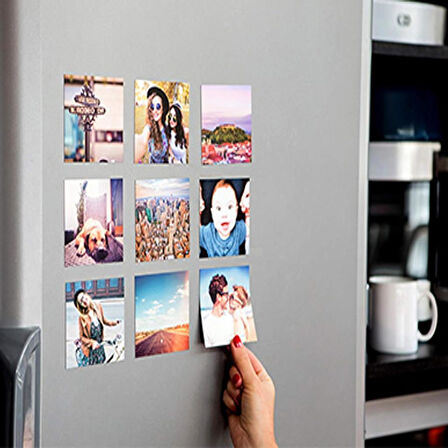 70x100 cm x 1 mm Kendinden Yapışkanlı Tabaka Magnet Mıknatıs Levha, Güçlü Yapışkanlı Mıknatıs