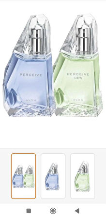 Avon Perceive Edp 50 ml, Perceive Dew Edt 50 ml Kadın Parfüm Paketi