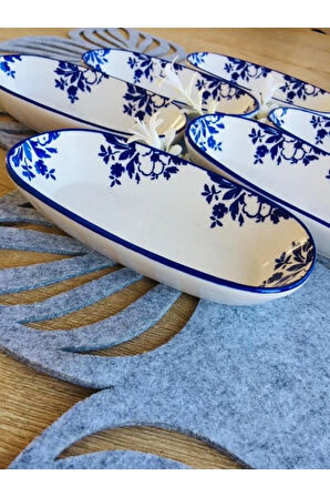 Yasemin Model 6'lı Oval Kahvaltılık