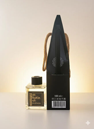 Platin Yasemin Bambu Çubuklu Oda Kokusu 100ml