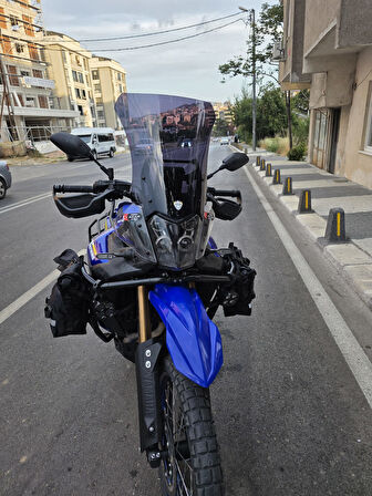 MOTOCAM Yamaha Tenere 700 World Raid Ön Cam 2023-2024 Model 45cm Siyah Renkli 4mm