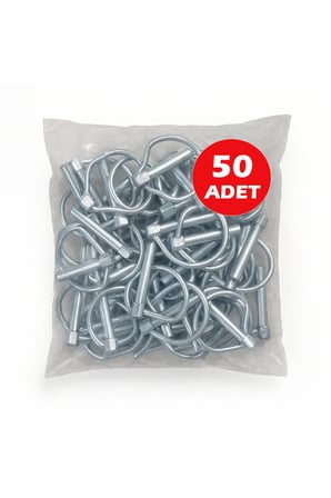 8mm Yaylı Pim 50 Adet