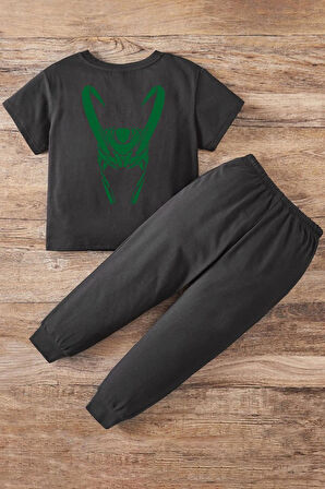 Uyguntarz Çocuk Floki Alt - Üst Eşofman Takımı