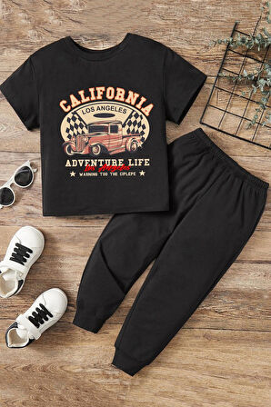 Uyguntarz Çocuk California Alt - Üst Eşofman Takımı