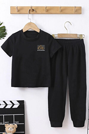 Uyguntarz Çocuk Arid Mountain Baskılı Alt - Üst Eşofman Takımı