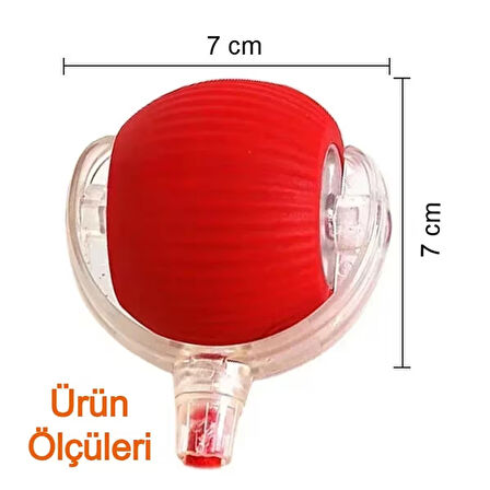 Akıllı Kendiliğinden Dönen Kedi Oyuncağı 360° Şarjlı Hareket Kuş Sesleriyle Eğlence ve Egzersiz