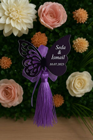 UV Baskı Pleksi Magnet Söz, Nişan, Nikah, Düğün, Kına 10 Adet