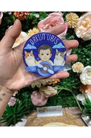 UV Baskı Pleksi Magnet Söz, Nişan, Nikah, Düğün, Kına, Doğum Günü 10 Adet