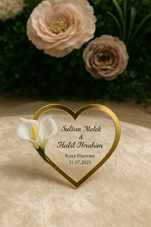 UV Baskı Pleksi Magnet Söz, Nişan, Nikah, Düğün, Kına 15 Adet