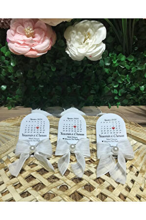 UV Baskı Pleksi Magnet Söz, Nişan, Nikah, Düğün, Kına 15 Adet