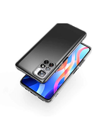 Redmi Note 13 Pro 5G Şeffaf Silikon Kılıf–Esnek Darbe Emici Ultra İnce Şeffaf Telefon Koruyucu Kapak