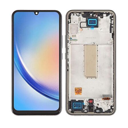 Samsung Galaxy A34 5G A346 İle Uyumlu Çıtalı Lcd Ekran Dokunmatik Dar Ekran