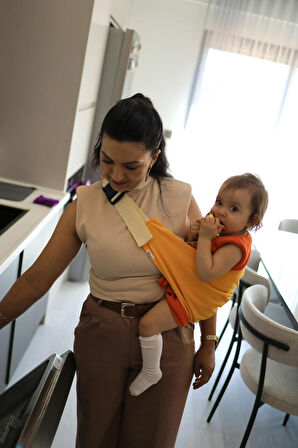 Gülümse Baby Baby Sling & Emzik Taşıyıcı & Oyun Arkadaşı 9 Ay 4 Yaş 20kg